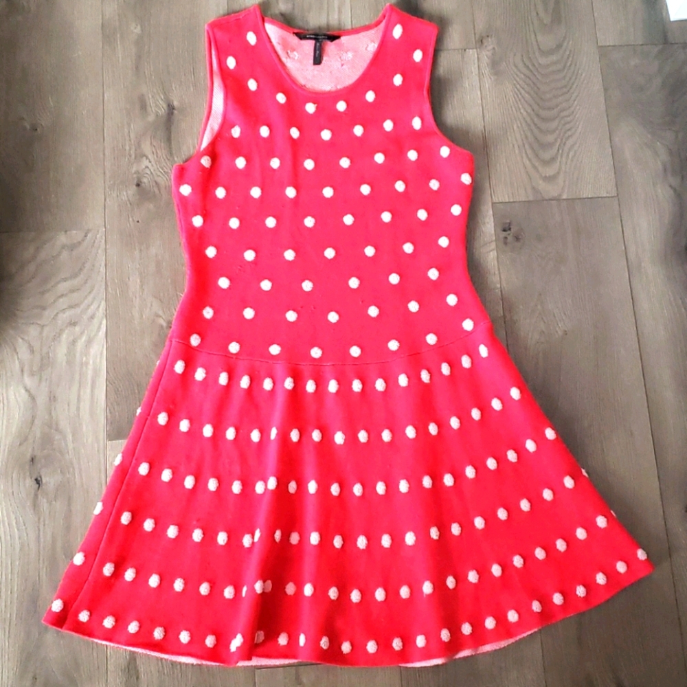 BCBG polka dot dress